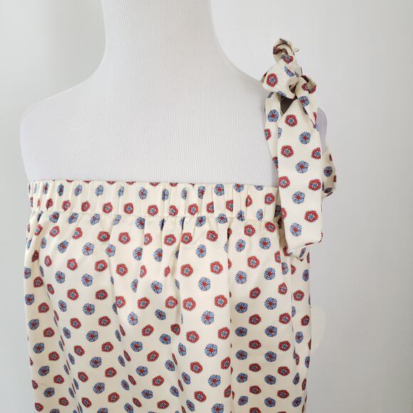 NEW Tularosa Boho Perry Top Revolve Polka Dot Scarf Print Summer Women XS - Picture 6 of 13